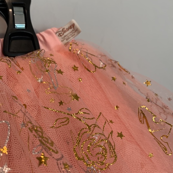 Disney Princess Bomber red jacket & matching tutu pink skirt.  Size 5-6 - Picture 3 of 10